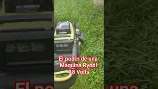 El poder De una Maquina Ryobi de 18 volts 👍👍