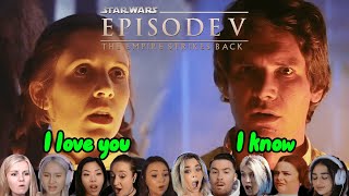 Best Reactions to "I Love You. I Know" | Star Wars Episode V The Empire Strikes Back (1980)