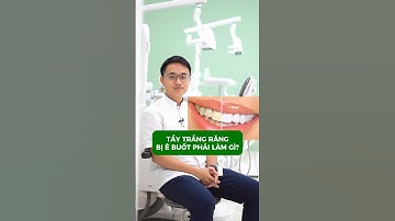 Lưu ý khi tẩy trắng răng #nhakhoa #dentist #nhasycuaban #dentalclinic #taytrangrang