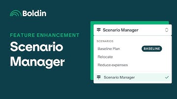 Feature Enhancement - Scenario Manager