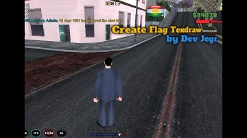 How to Create Flag TextDrow and Img