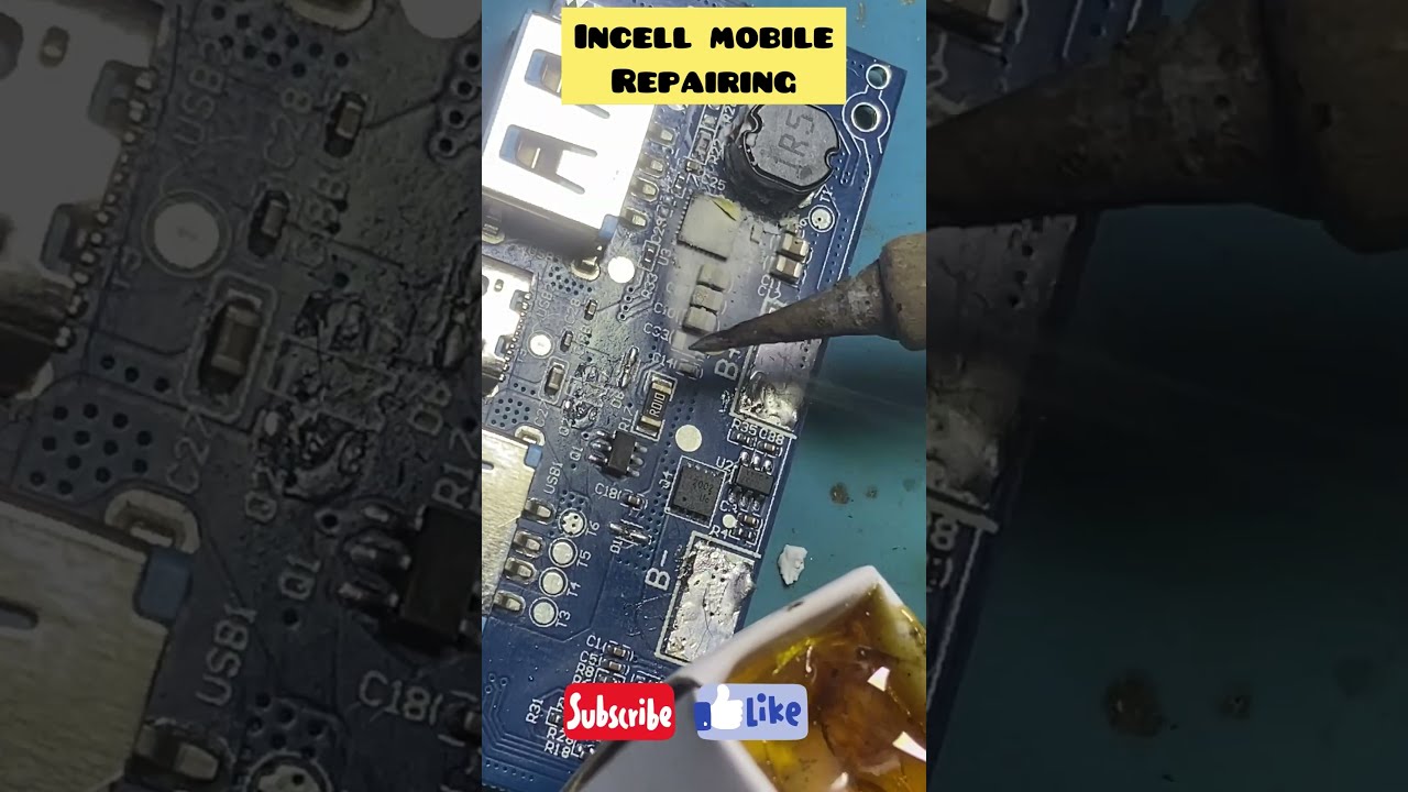 How to Quickly Detect Motherboard Short Circuit with the Rosin Easy Trick #shorts #viralvideo
