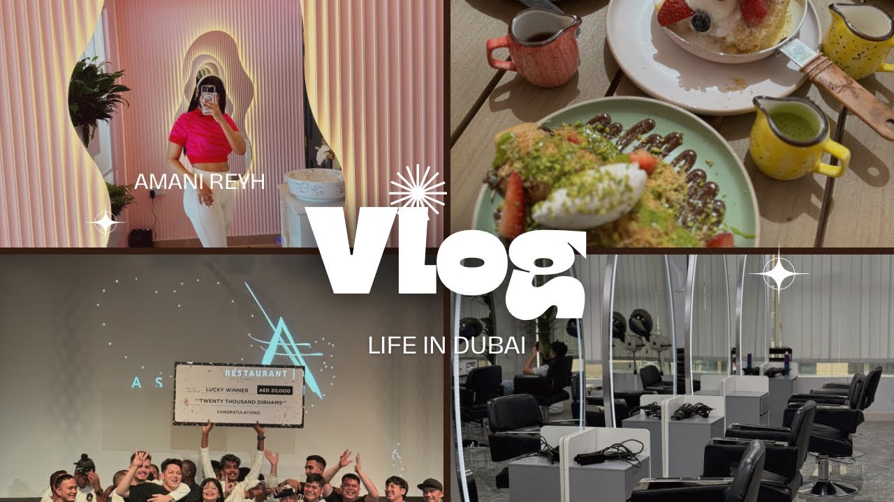 Days in my life in Dubai | I shaved my hair | Got surgery done | We won a trophy | Nails appointment