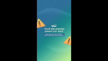 Você não precisa passar por isso! Caso real de um paciente que atendemos essa semana