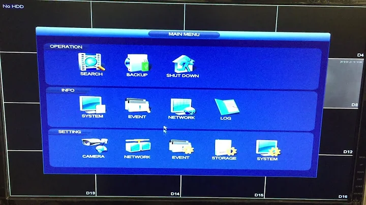 Adding IP cameras using a PoE Switch connected to NVR PoE Port