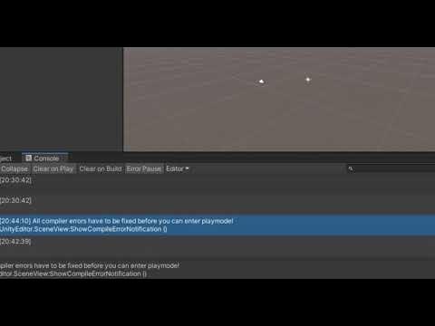 unity solved error - all compiler error s have tobe fixed before you ...