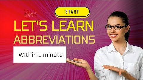 Basics Computer Abbreviations 😊|| Abi sekhon || let