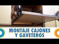 Montar guías, cajones y gaveteros de cocina (Bricocrack)