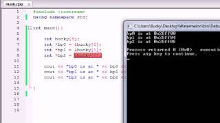 C++ Programming Tutorials   41   Pointers and Math