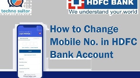 How to change mobile no. in hdfc Bank Account ! Hdfc Bank Account mai Mobile no. kese update kre ?