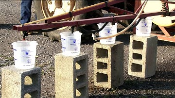 Easy way to:  Sprayer Calibration - Maneras Fáciles de: Calibrar una Aspersora de Aguilon