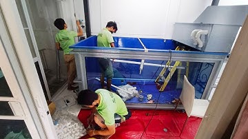 Prasert BKN - Project งาน O4FS อ่างไฟเบอร์ 2.5*1.2*1.3 เมตร + ตู้เฟอร์ 72" + ล้าง 100/ ตู้ 60" Set 2