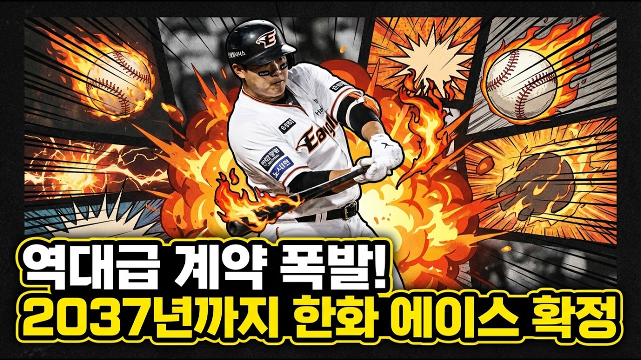 11년 307억? KBO 역사상 최장기 '종신 계약' 터졌다! 노시환 2037년까지 한화맨 확정 (난리난 이유)