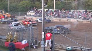 USA Demolition Derby State Championship 2017 Compact car heat