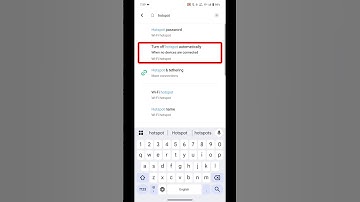 Turn Off Hotspot Automatic When No Device Connected #shorts #hotspotsetting #trending
