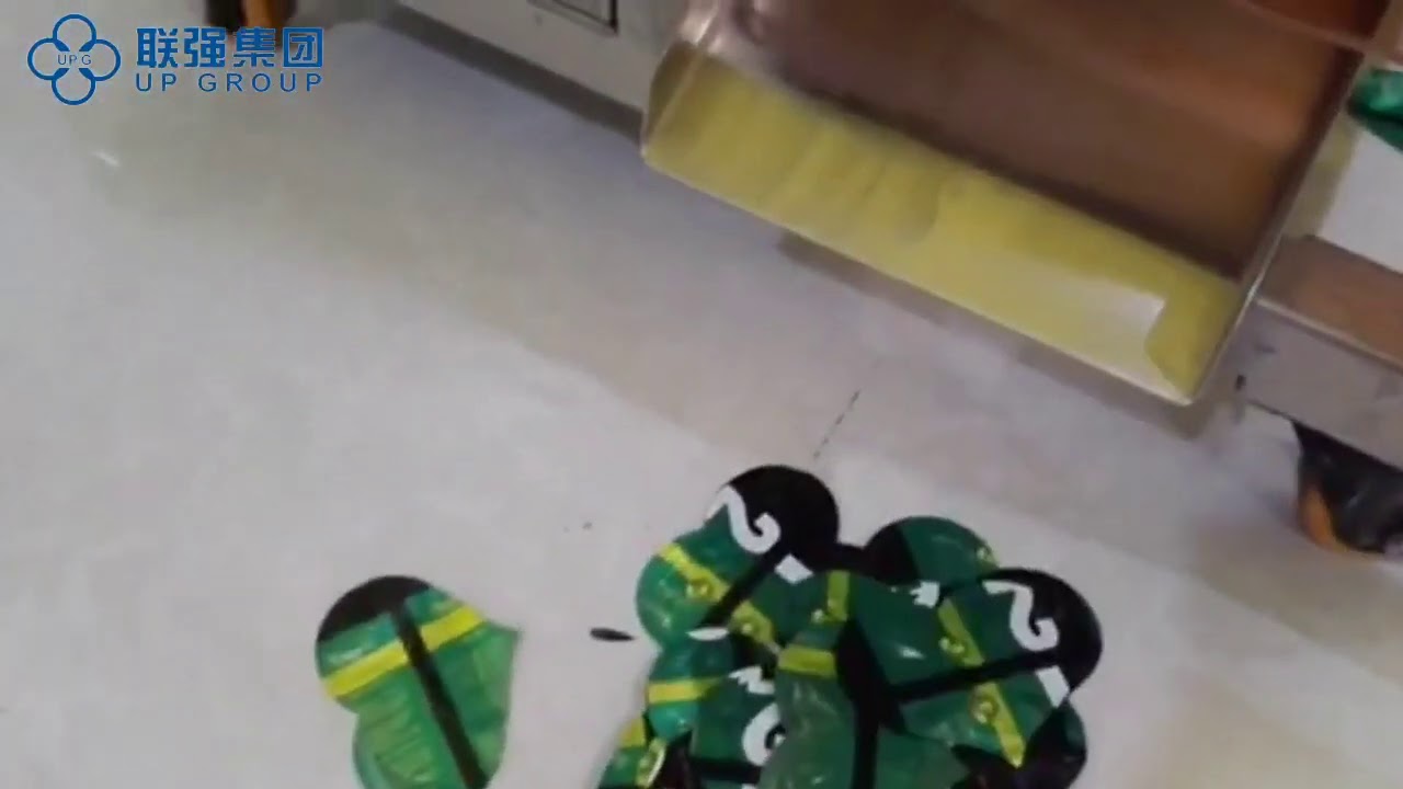 Irregular shape sachet packing machine