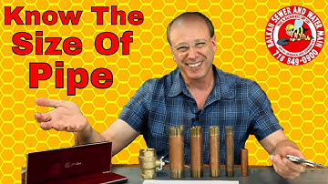 Measuring Size Of Pipe & Pipe Sizing Chart