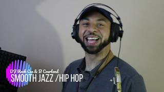 In the studio recording the saxophone for my upcoming album smooth sensation