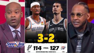 OKC found out Wemby - Carmelo Anthony, Vince & T-Mac on SGA & Thunder destroy Spurs 127-114 Game 5