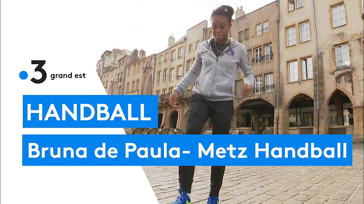 Handball fminin : portrait de Bruna de Paula, hand...