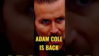 Adam Cole Returns to AEW #prowrestling