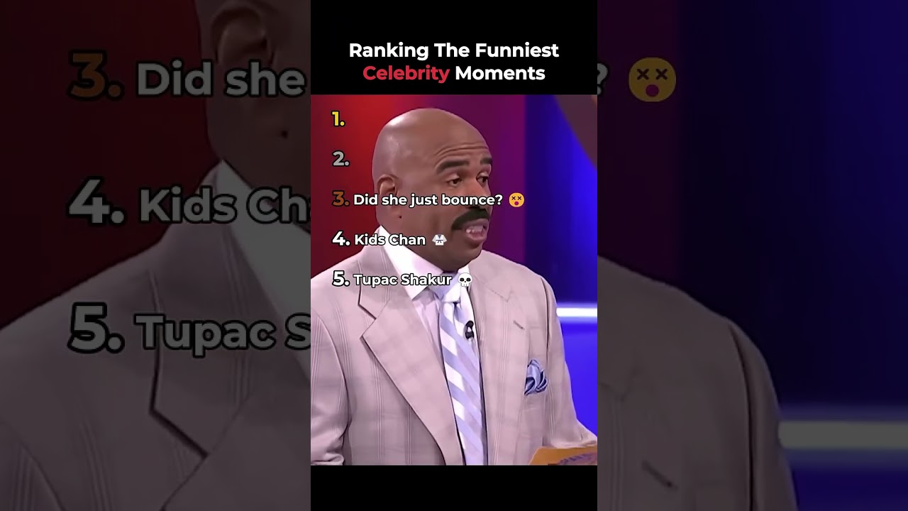 Ranking The Funniest Celebrity Moments 