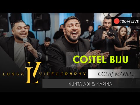 Costel Biju - Colaj Manele Live - Nunta Adi & Marina