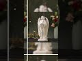 Archangel Raphael Wooden Statue – Pearl White Style | Catholic Decor | Healing Angel Figurine | C...