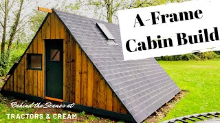 AFrame Cabin Build