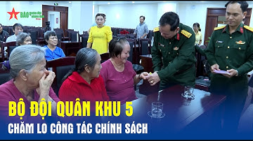 Bộ đội Quân khu 5 chăm lo công tác chính sách - Báo QĐND