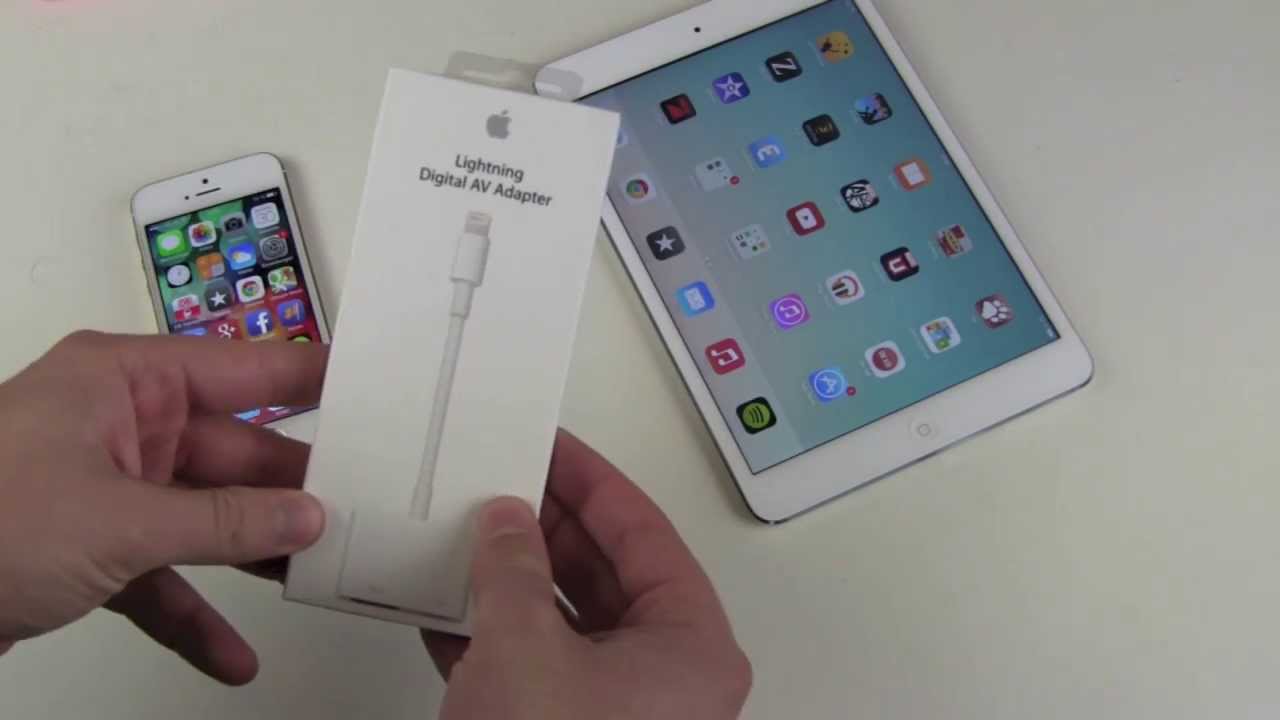 Apple Digital AV Lightning to HDMI Adapter Test