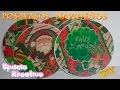 🎄Posavasos Navideño con CD's Reciclados [MANUALIDADES PARA NAVIDAD]  Reciclaje❤✨Spacio Kreativo ❤✨