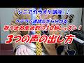 シニア向けわずか１０秒レッスン！これだけでも効果抜群！「３つの声の出し方」【シニアカラオケ歌い方講座】ベテラン講師だからわかる声の出し方のコツ　講師歴１５年目　末光