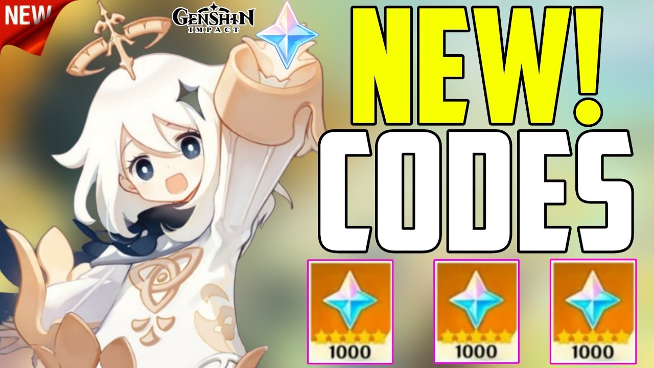 Genshin Impact - Promo Codes - Primogems e Mora gratuitos (abril
