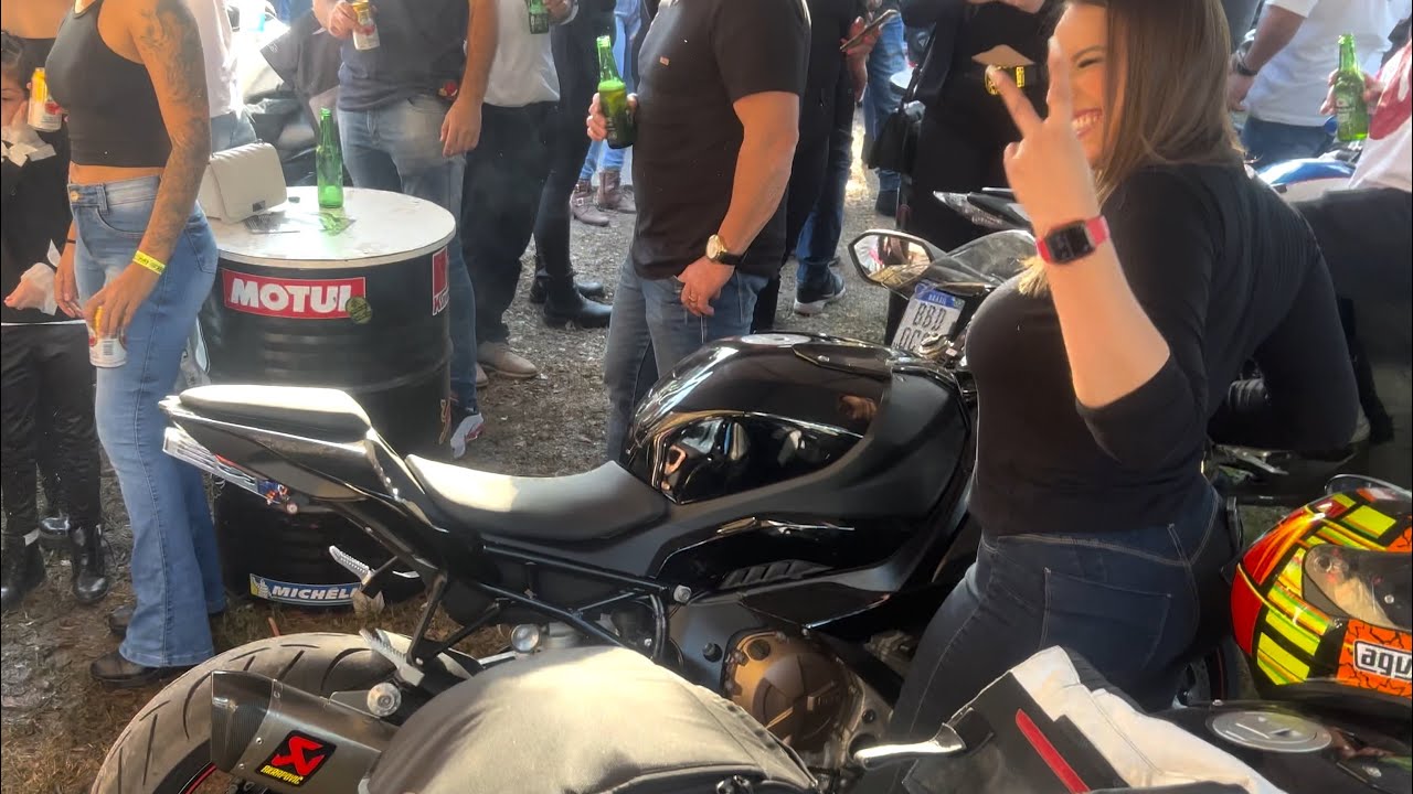 OLHA O QUE ELA FEZ COM A S1000RR 2022 NO EVENTO EM TOLEDO -PR