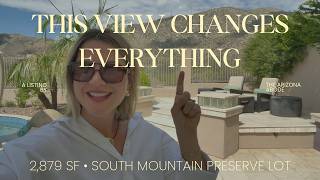 Ahwatukee AZ Home Tour | Turnkey Living Backing to South Mountain Preserve