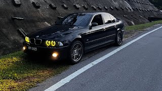 BMW E39 530i M54B30 Supersprint headers+Jasma Muffer exhaust sound