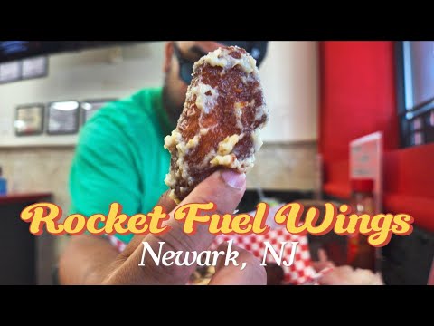 New Wing Spot with Exotic Flavors & Home Made Sauces in Newark, NJ! #rocketfuelwings #newarknj