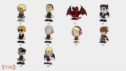 Lil Peepz Stock Characters Batch 2 (For Vyond)