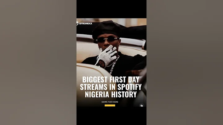 Biggest first day streams in Spotify Nigeria history #music #afrobeats #afrobeat #artist #wizkid