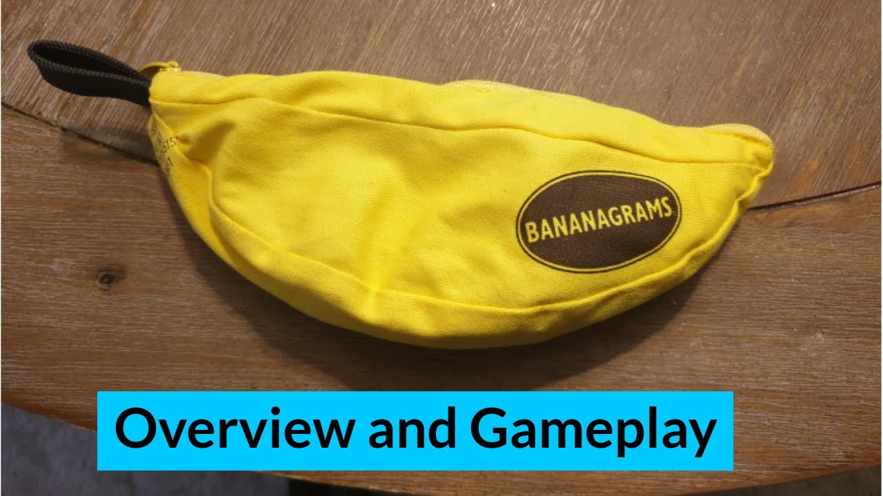 How to play Bananagrams What is a bananagram? YouTube