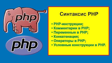 Синтаксис PHP, или как написать свои первые PHP инструкции