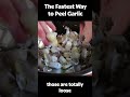 The Fastest Way to Peel Garlic (20 Cloves In 20 Seconds)