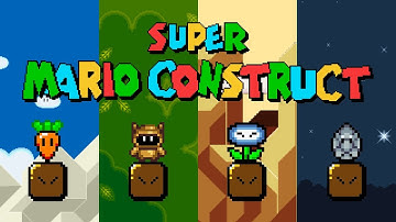 Super Mario Construct - NEW POWER-UPS (Superball, Tanooki Suit and more!) - Update 5.0.4.2