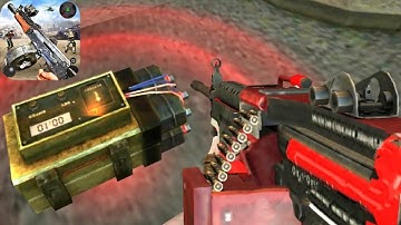 Encounter Strike Real Commando Secret Mission Part 7 - DEFUSE MODE Android Gameplay Walkthrough