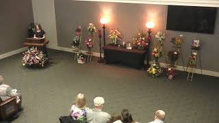 Nicki L. Showalter funeral Part 1 Maggie singing
