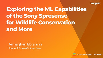 Edge Impulse Imagine 2022: Sony Spresense Demo