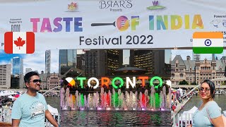 Indians in Toronto - Taste of India Food Festival 2022