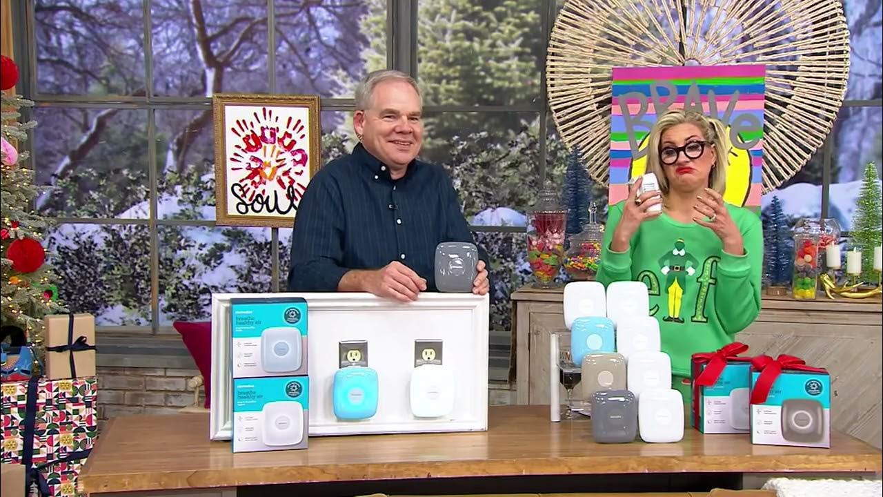 HoMedics TotalClean Set of 2 Wall Outlet UVC Air Purifiers on QVC YouTube