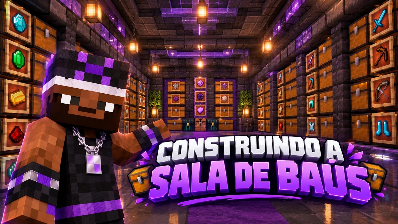 🔴 SHORTS!  🔴 AO VIVO! CONSTRUINDO MINHA SALA DE BAÚS! 📦⛏️🌎  | MINECRAFT BEDROCK | XPHELIP GAMEPLAY